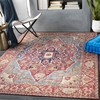 Artistic Weavers Lyyti Area Rug, 7'6" x 9'6", Bright Red/Blue
