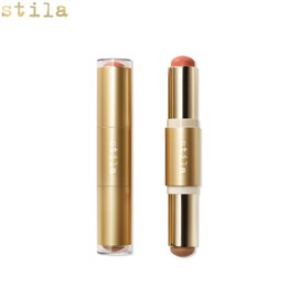 STILA Blush & Bronze Hydro-Blur Cheek Duo 9.3g, Color:Papaya & Tan