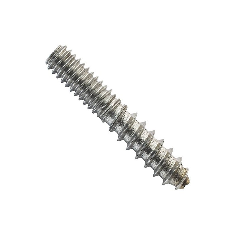 1/4" -20 x 3" Hanger Bolts, 8 pack