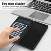 Scientific Calculator Two Row LCD Display Writing Tablet Sensitive Multifunction