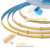INDARUN INDARUN Warm White Cob Led Strip Light 5m, Led