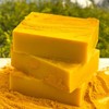 Miaofutong Turmeric Soap Bar, Turmeric & Kojic Acid Soap, Brightening