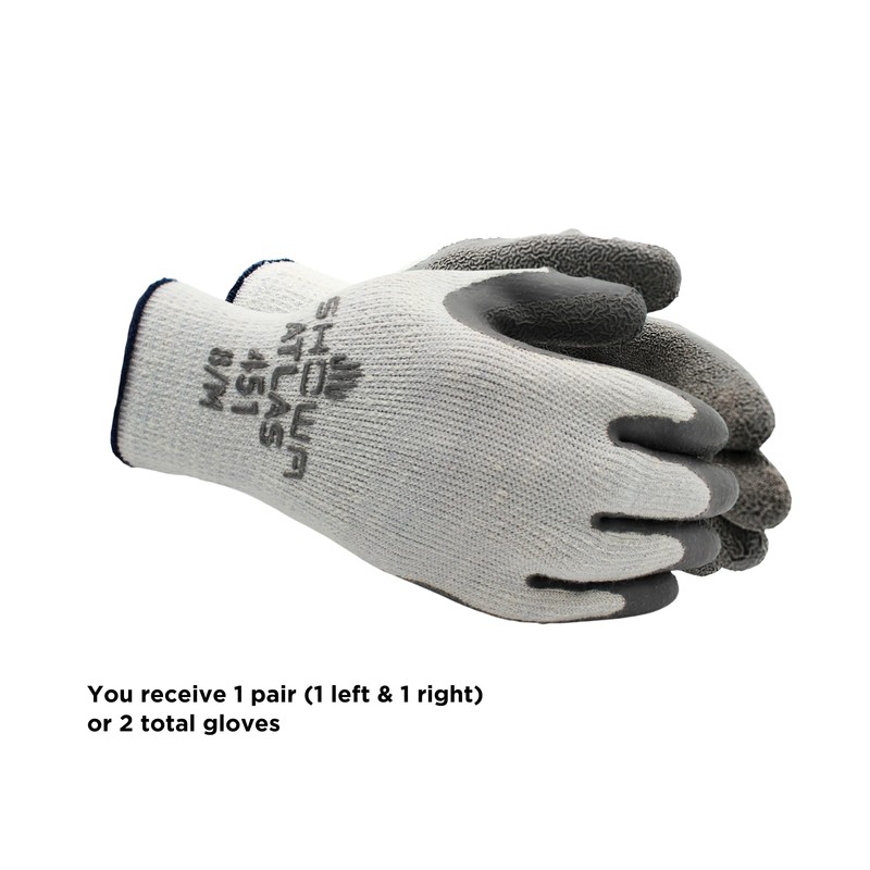 SHOWA Atlas 451 Natural Rubber Latex Palm Coated Insulated General