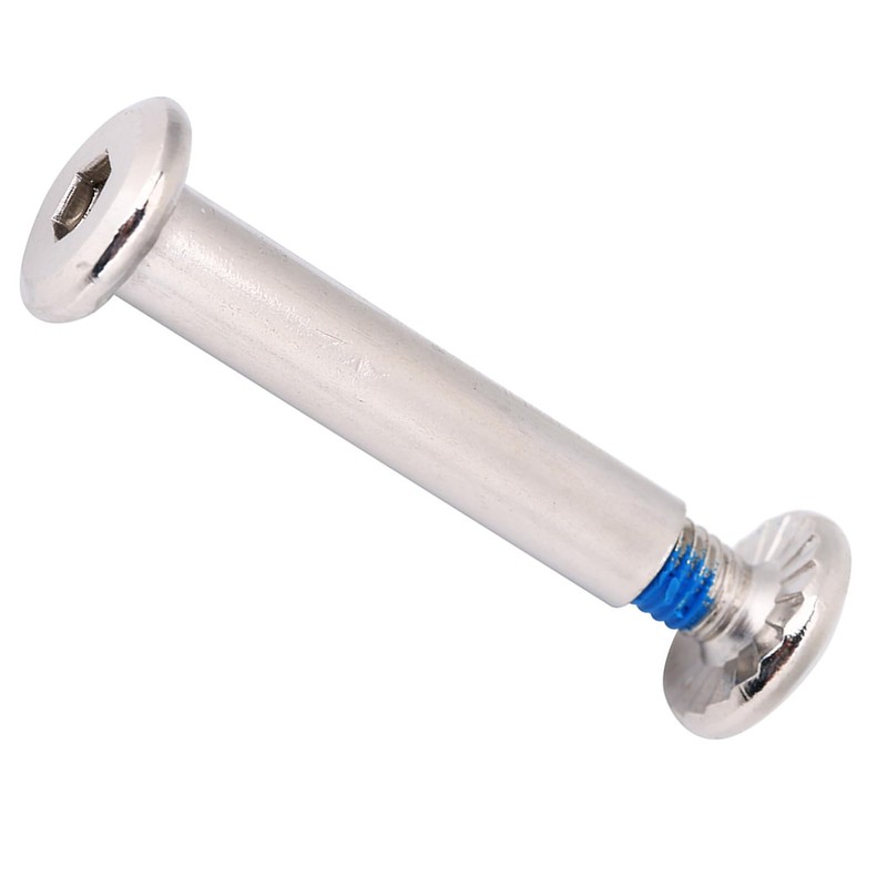 Yctze 10pcs Inline Skate Wheel Axle Replacement Set, Skating Hardware
