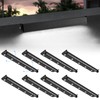 Kwinmyso 8-Packs 5W 12inch LED Hardscape Paver Lighting,12V AC/DC Low