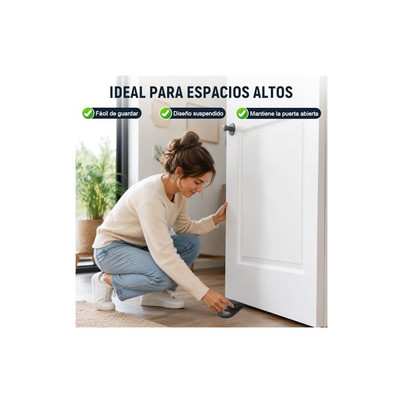 Topes para Puerta, 4 Piezas Protector de Puertas casa con
