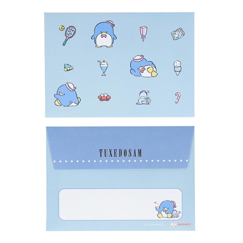 Sunstar Stationery Sanrio Letter Set Die Cut Mini Retro Sanrio