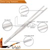 Laja Imports Extra Long Tweezers 18 Inch Stainless Steel Straight