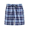 TINFL Plaid Check Kids Boys Shorts Pants NNBSP-SB010-Blue XL