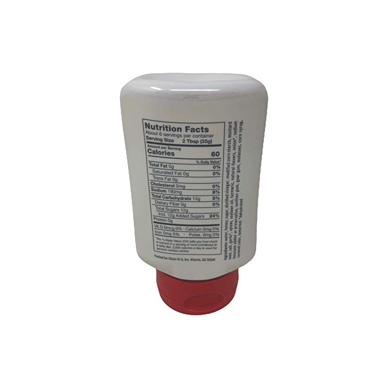 Chick-Fil-A Sauce 8 oz. Squeeze Bottle - resealable Container for