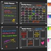 FINDMAG Acrylic Magnetic Dry Erase Board Calendar for Fridge, Magnet