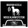 Siviwonder Magyar Vizsla Noise Alarm System Car Sticker Dog Film