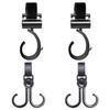 4-Piece Pram Hooks, Multifunctional Hooks, Pram Hooks, Universal Hooks for