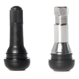 4pz Jgo Tapon Y Casquillo Metalico Cromado P Válvula Llanta                                                                                           