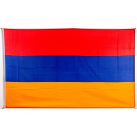Armenia Flag 91 x 152 cm Polyester by OnebasispointEU