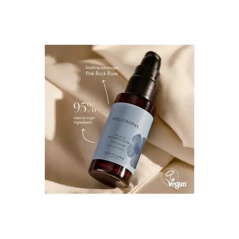 Elíxir Facial Relajante Y Revitalizante Nocturno Wellosophy