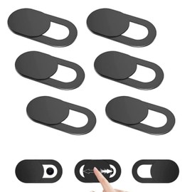 Webcam Cover Ultra Thin 1-6 Pack Camera Privacy Security Sticker Slider Laptop (6)
