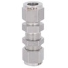 316 Stainless Steel Double Ferrule Compression Fitting Bulkhead Connector AccessoryФ1/2