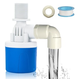 Automatic Float Valve for Water Tanks, 3/4" Top Inlet | Adjustable Water Level Control Valve for Fish Ponds, Pools, Livestock Troughs, and Irrigation Systems