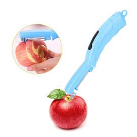 Cunyuer Electric Vegetable Peeler, Auto Blades Peeler for Fruits Vegetables Potato Carrot Apples, Portable Handheld Peelers for Kitchen Travel Camping