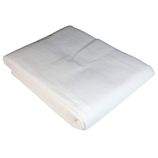 Windhager Sylt Brise-Vue Tissu pour Balcon, 0,9 x 5 m, Blanc uni