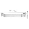 Totority Stainless Steel Barbecue Tool Holder Durable Spatula Rack for