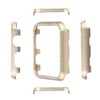 Gatuida 3pcs Square Diamond Aluminium Alloy Protective Case for Watch