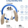 K&FCOPTEE Rechargeable Digital Hearing Aids Volume Adjustable Invisible Sound Amplifiers