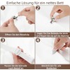 Adjustable Bed Sheet Tensioners - Set of 10 with Metal