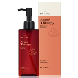 Beyond [Vegan Life] Beyond Argan Therapy Signature Hair Oil, 145ml, 1 unit / [비건라이프] 비욘드 아르간테라피 시그니처 헤어 오일, 145ml, 1개