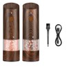 Aswalling Electric Salt and Pepper Grinder Set-Automatic Pepper and Salt