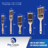 Pro Grade, Paint Brushes, 5-Piece, Paint Brush Set: Flat &