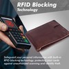 VILENCA HOLLAND Unisex Genuine Leather RFID-Blocking Card Holder: Sleek Design