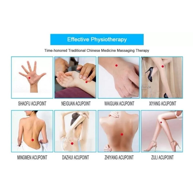 AOC Beauty Pluma Acupuntura Electrónica Masaje Pulso Meridian Energy Color