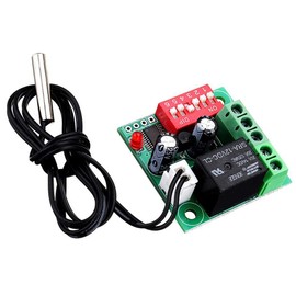 Hailege W1701 12V DC Temperature Controller Switch Digital Thermostat Adjustable Thermostat Temperature Switch Cooling Controller