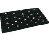 FindingKing Jewelry Display Case Box 36 Ring Velvet Insert New