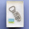 RV Camper Bottle Opener Pewter Accessory Decor Handcrafted Gift Box
