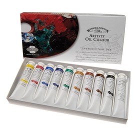 Winsor & Newton Artists' Oil Paint, Introductory Set, 10x21ml