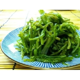 (Commercial Use) Specialty Ariake Seafood! Shimabara Salted Wakame Seaweed Seaweed Seaweed, Shredded Cut, Plenty of 4.4 lbs (2 kg) (17.6 oz (500 g) x 4 Packs