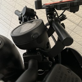 Motorcycle Navigation GPS Bar Mount Bracket for Rebel CMX 500 300 CMX500 CMX300 Rebel500 Rebel300 2017 2018 2019 2020 2021 2022 2023 2024, 22mm Expansion Crossbar Mobile Phone Stand Holder Support