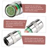 ULTECHNOVO 1set Car Tire Pressure Monitor Caps Valve Caps Tyre