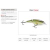 Rapala X-Rap Jointed Shad Lure with Two No. 2/0 Hooks,
