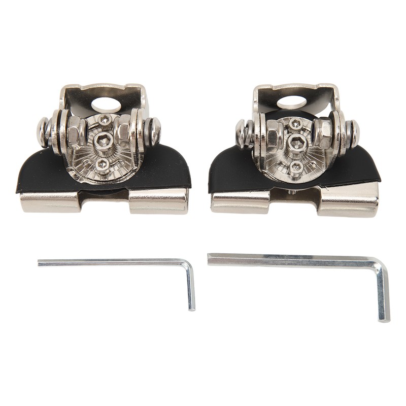 2PCS LED Light Mounting Bracket Steel Rubber Rust Prevention Anti