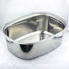 Nagao Tsubamesanjo Washtub, Oval Shaped, 14.8 x 11.3 inches (37.5
