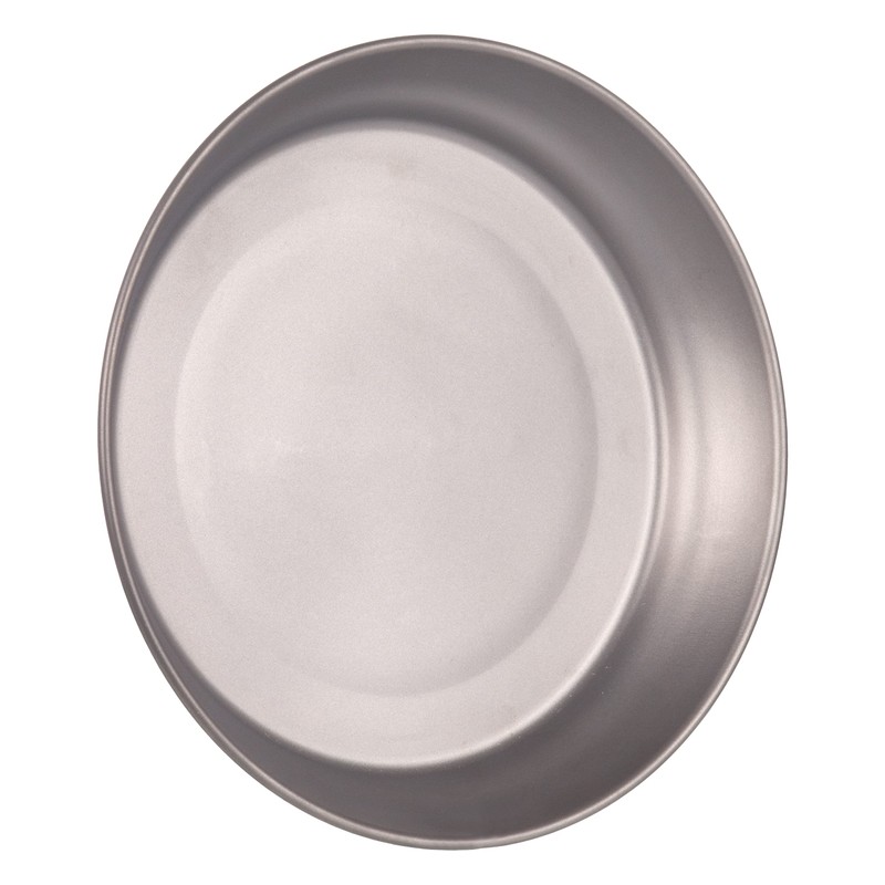 Lifeventure Superlight Titanium Plate And Bowl Set With Storage Pouch