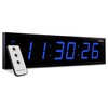 Ivation Oversized Large Digital Wall Clock - Big LED Digital
