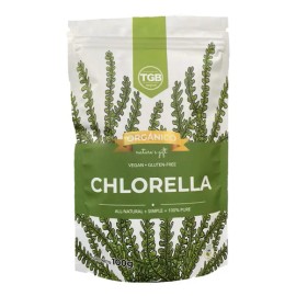 Alga Chlorella 100 Pura Orgánica En Polvo 100 Gr                                                                                                      