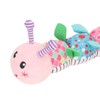 Baby Musical Stuffed Animal Activity Toy Pink Soft Sensory Toy