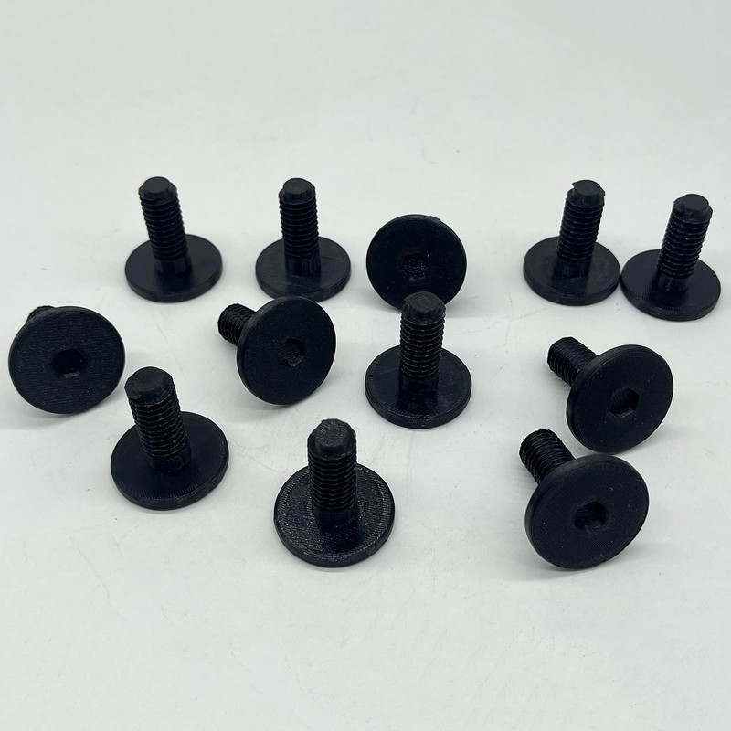 SPANSEE 12 PCS Long Bolts Compatible with Suncast Storage Sheds,