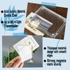 EKINIYAR 4x6 Acrylic Picture Frames, 20% Thicker Block, Clear Picture